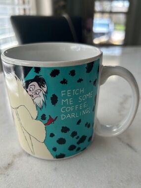 Disney Cruella DeVille 'Fetch Me Some Coffee, Darling!' Mug